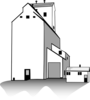 Grain Elevator Clip Art